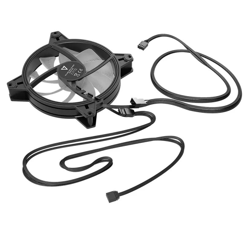 Ventilador de caja MODECOM Volcano Apex 140 ARGB negro
