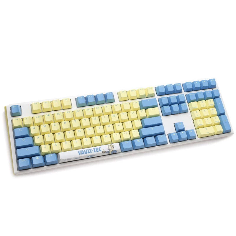 Teclado gaming Ducky x Fallout Vault-Tec Limited Edition One 3 + alfombrilla de ratón - MX azul (US)