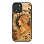 Funda para móvil man and wood para iPhone 12 Pro Max — zodiac negro