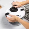 Centrifugadora de ensaladas Salter BW13899EU7 5 L de capacidad, cuenco y cesta de plástico sin BPA