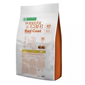 Pienso seco para perros nature's protection Superior Care Red Coat Adult Small breed sin cereales salmón 10 kg