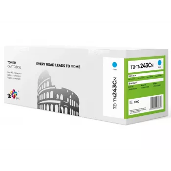 Tóner TB Compat. S Brother TN243C, TB-TN243CN CY 100% nuevo