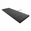 CHERRY AK-C8112 Medical USB QWERTZ Alemán Negro Blanco Full-Size Teclado