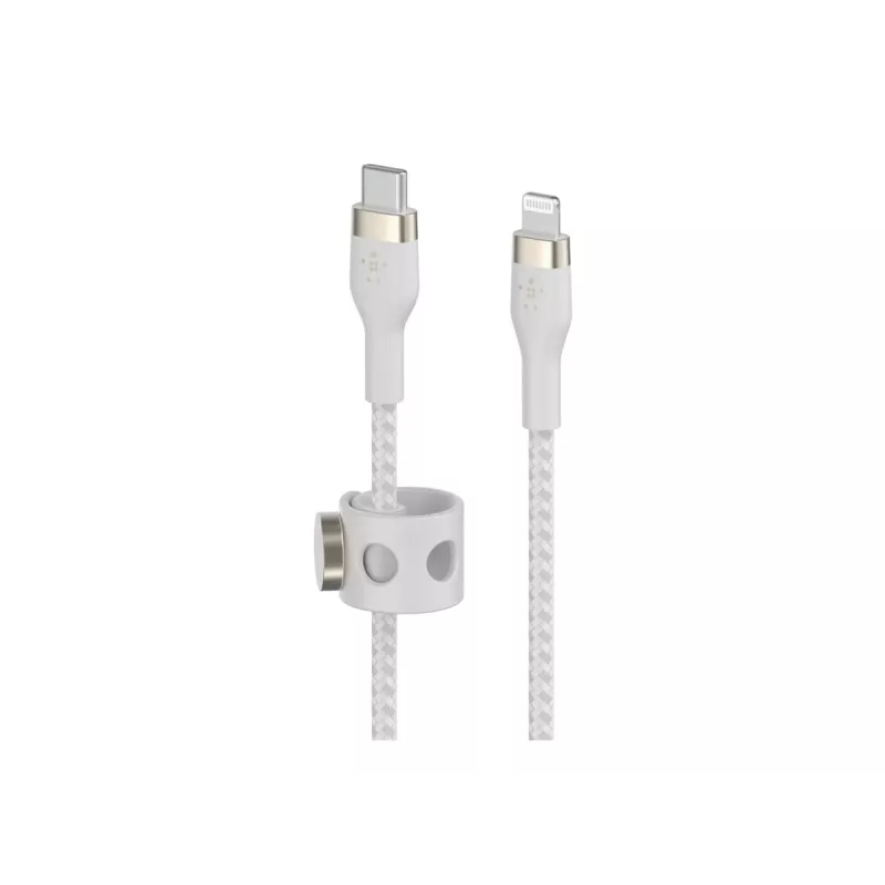 Belkin BOOST CHARGE - Cable Lightning - USB-C macho de 24 pines a Lightning macho - 2 m - blanco - para Apple iPad/iPhone/iPod (Lightning)