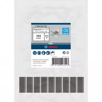 Segmentos de corte Bosch 102 x 450 mm, orificio de 1 1/4 pulgadas (modelo 2608601752)