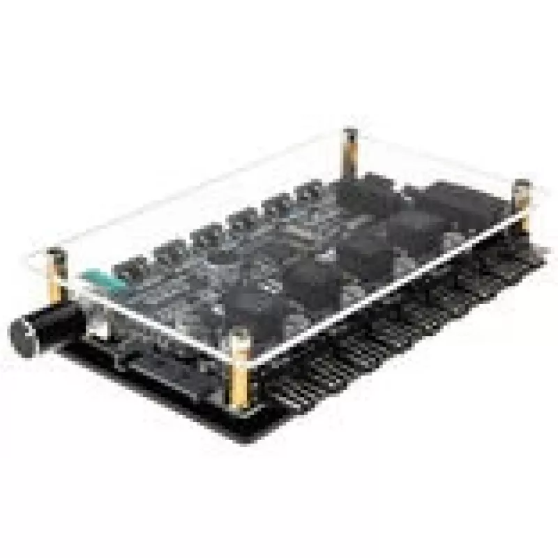 Controlador de ventiladores y ARGB Lamptron CY816 negro — 6 conexiones de ventilador, 8 zonas ARGB