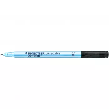 Rotulador Staedtler Lumocolor Correctable 305 M-9 punta fina negro