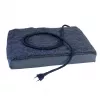 Cama térmica Glovii GPETH para perros y gatos 580x450x180 mm, funda de poliéster, base antideslizante