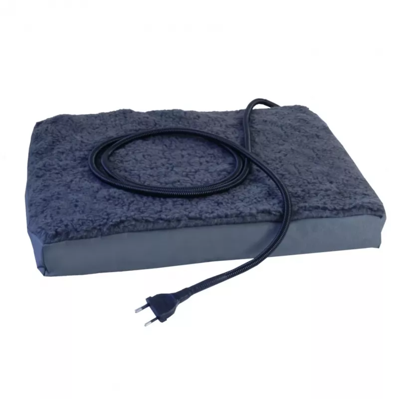 Cama térmica Glovii GPETH para perros y gatos 580x450x180 mm, funda de poliéster, base antideslizante