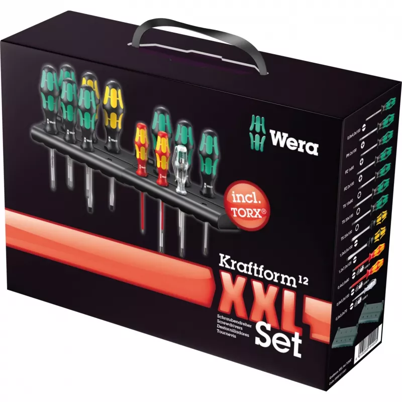Wera Kraftform XXL 2 Set destornillador dinamométrico