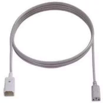 Cable de alimentación Bachmann 356.974 gris 2 m C14 conector hembra C13