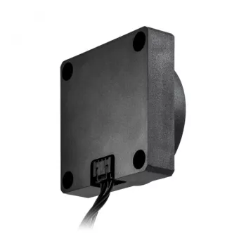 Bomba BitsPower K1M — bomba compacta negra de refrigeración líquida, 8–16V, 0,7A, 8,4W, 62×62×28,1 mm
