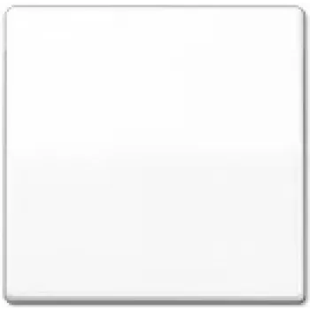 Tapa de interruptor de pared JUNG AS 591 BF WW, blanco, compatible con las series 501/502/503/506/507, IP44