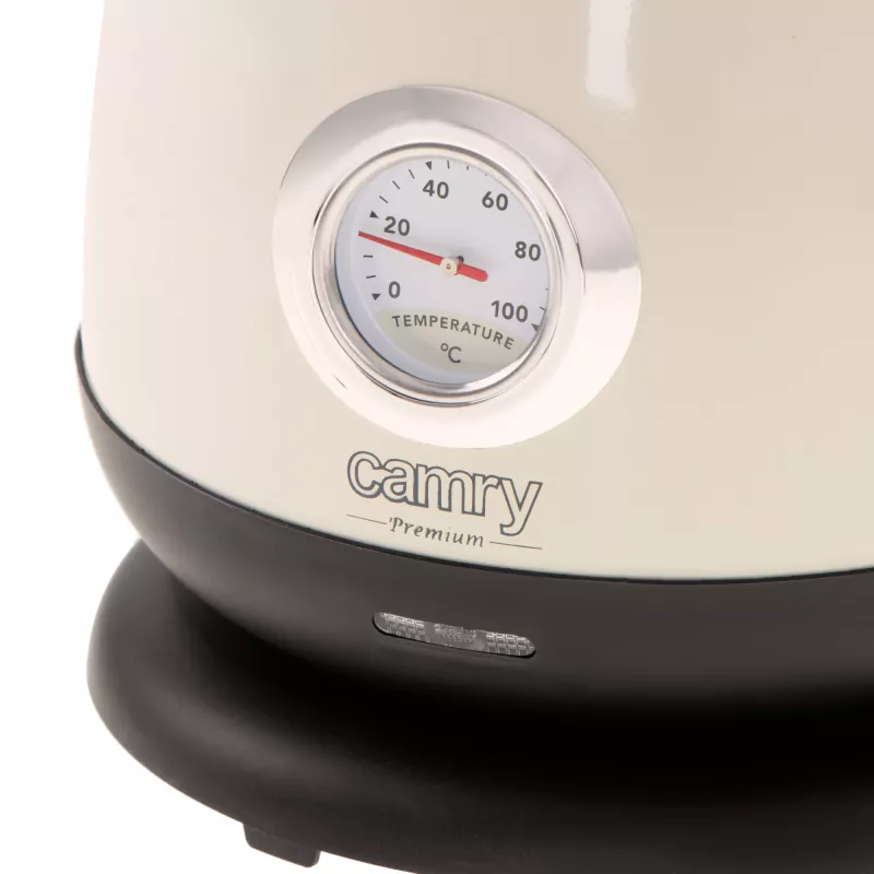 Hervidor de agua crema CAMRY CR 1344c