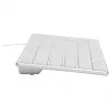 Teclado Speedlink RIVA delgado Metal Scissor Blanco — teclado plano con interruptores de tijera, blanco