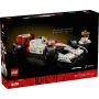 Set LEGO McLaren MP4/4 Ayrton Senna 10330 — modelo LEGO ICONS a escala