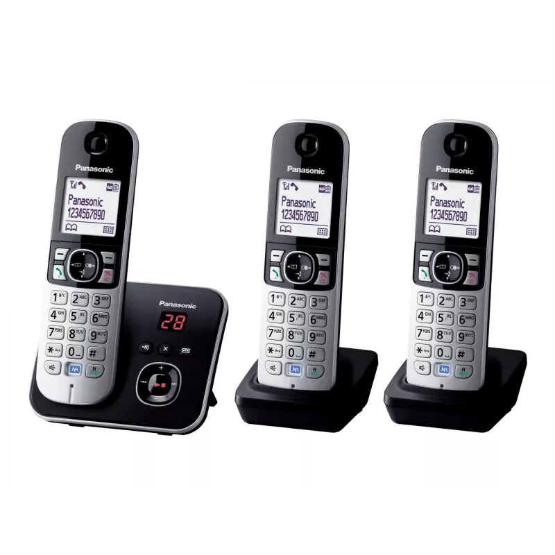 Teléfono DECT Panasonic KX-TG6823GB