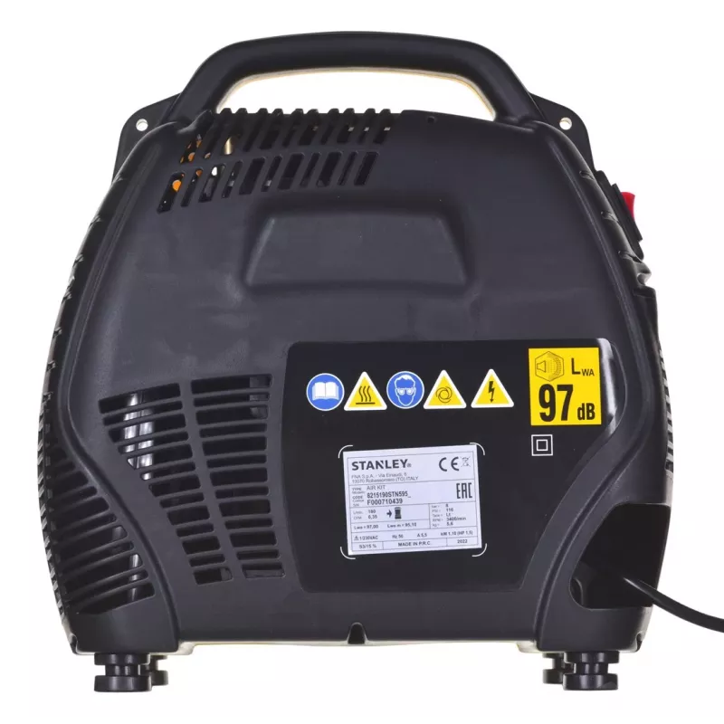 Compresor sin aceite AIR KIT OL 1,1KW 8 BAR STANLEY