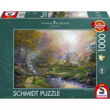 Puzle de 1000 piezas Schmidt Spiele Thomas Kinkade Studios «The Perfect Mother's Day» – 1000 piezas