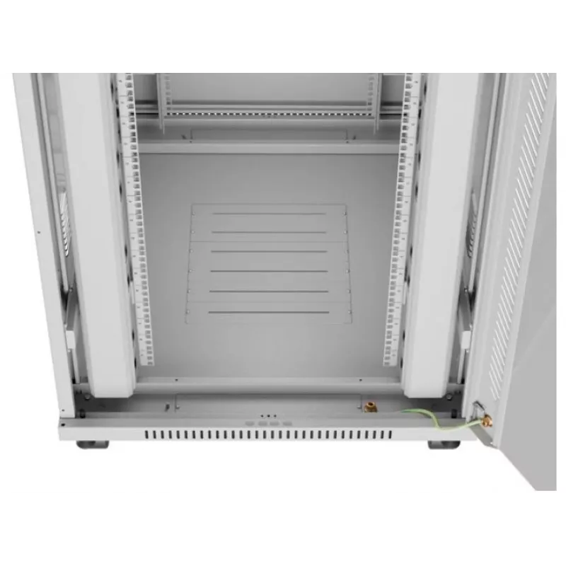 LANBERG 19 42U 800x1000 suelo puerta cristal LCD (FlatPack) gr (envío por agencia)