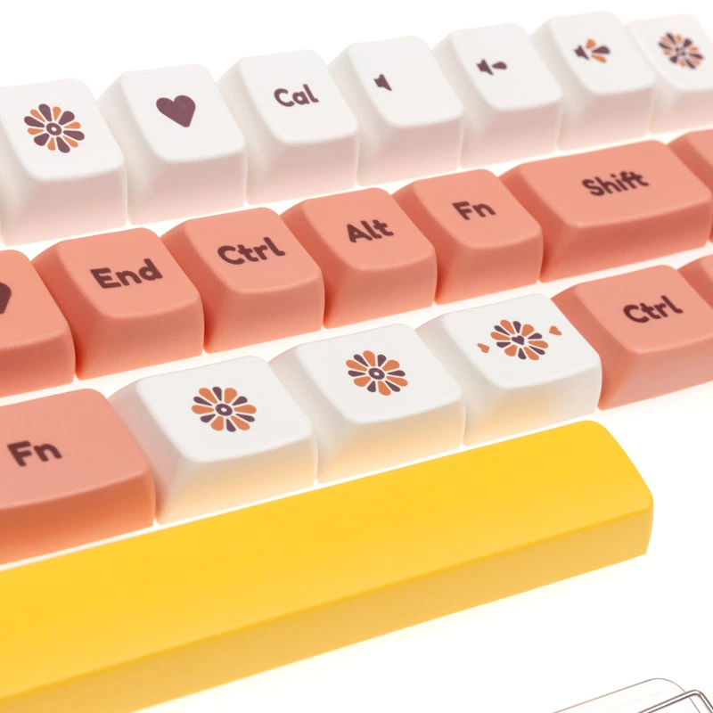 Set de teclas Ducky DCA132-USDAIMDPH1 PBT Dye Sublimation 133 teclas