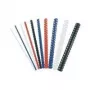 Fellowes - 6 mm - 29,7 cm - 21 anillas - A4 (210 x 297 mm) - 20 hojas - azul - 100 uds. espiral de plástico (5345106)