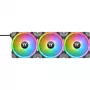 Thermaltake SWAFAN EX12 RGB ventilador para caja de PC TT Premium Edition CL-F143-PL12SW-A, 120 mm, aspas invertidas, pack de 3, negro