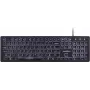 Perixx PERIBOARD-317 DE B Teclado inalámbrico alemán, QWERTZ negro retroiluminado (PERIBOARD-317 DE B)