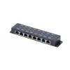Inyector PoE Extralink 8 puertos, 8x 100 Mb/s RJ45