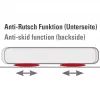 High Peak Double 40034 colchón hinchable de camping, capacidad de carga 250 kg, gris claro/gris oscuro