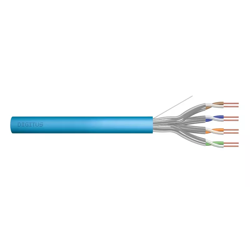 Cable de red Digitus DK-1624-A-VH-1 RJ45 Cat6a 100 m azul
