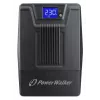 Sistema de alimentación ininterrumpida PowerWalker VI 800 SCL FR — SAI Line‑Interactive 0,8 kVA (480 W), 2 tomas tipo E, USB, RJ-45/RJ-11, batería 12V 9Ah, torre, negro