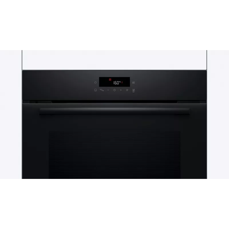 BOSCH Serie 2 HBA571BB4 horno 71 L 3600 W Negro + BOSCH HEZ538000 guía telescópica