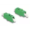 Acoplador de fibra óptica LC simplex hembra a LC simplex hembra APC verde DeLOCK 87984