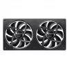Jonsbo ZA-240 Infinity Mirror ventilador ARGB PWM de aspas invertidas, 240 mm, negro