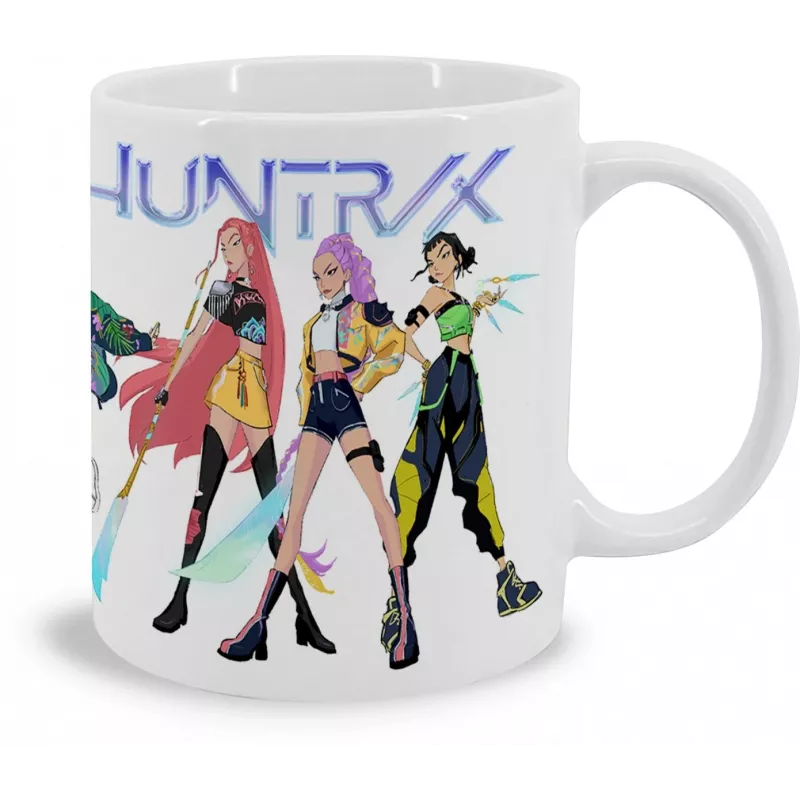 Taza de cerámica 325 ml K-POP Demon Hunters Huntrix