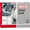 Paquete de grapas Novus 23/20 SUPER 1000 grapas 042-0240