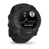 Garmin Instinct 3 Solar Tactical Edition 50 mm reloj inteligente, negro, correa de silicona