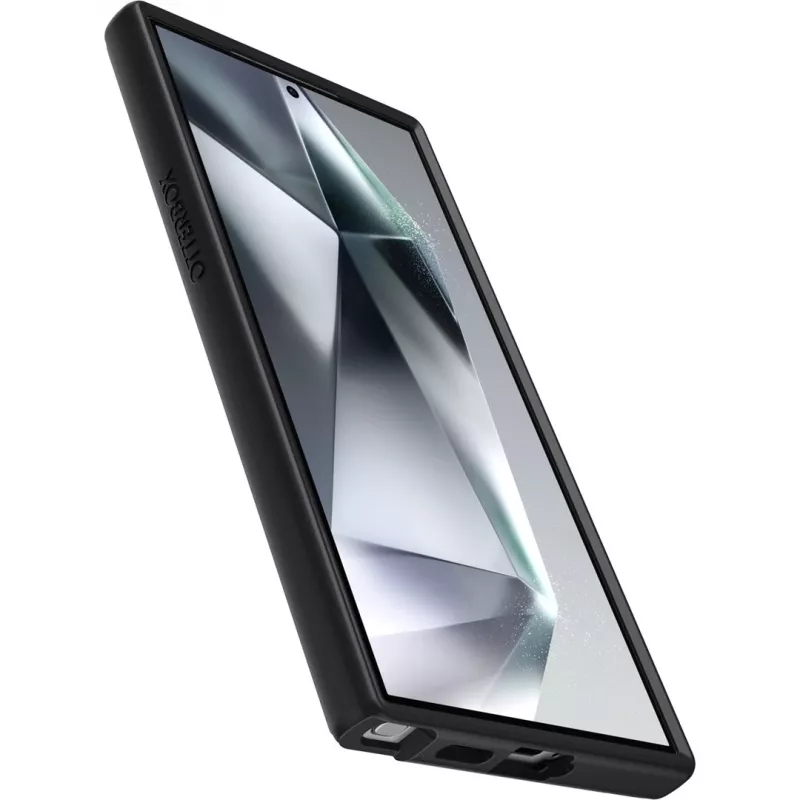 Funda OtterBox Symmetry para Samsung Galaxy S24 Ultra — negra, diseño delgado