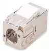 Módulo keystone compacto Digitus CAT 6A, apantallado, montaje sin herramientas, conexión, 24 uds.