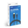 Cable Savio CL-40/M HDMI (M) - micro HDMI (M) con Ethernet, 2m, Negro
