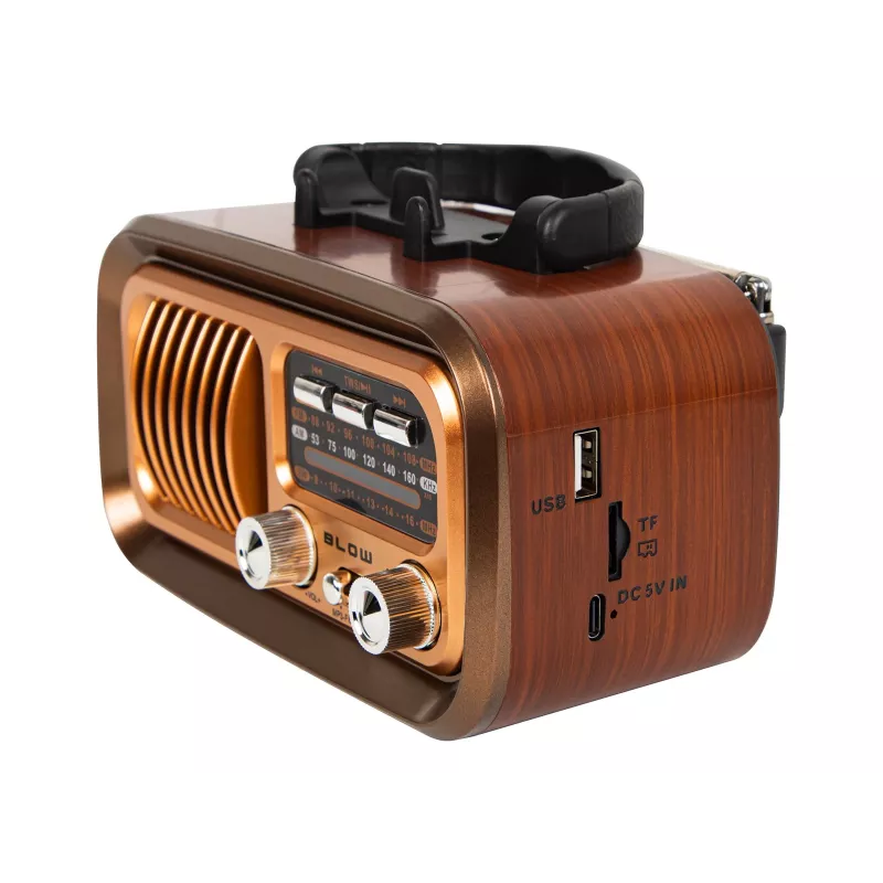 Radio analógica AM/FM portátil RA16 Solar