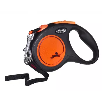 FLEXI new Neon M - correa automática para perros - 5 m