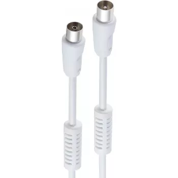 shiverpeaks BS80203-128-2.5 cable coaxial 2,5 m IEC blanco (BS80203-128-2.5)