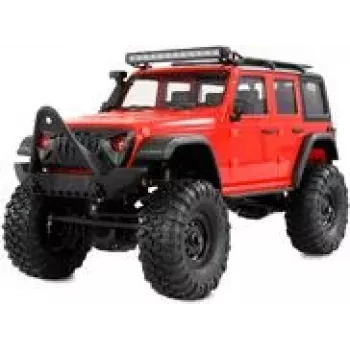 RC Crawler Amewi AMXRock 4WD 1:16 RTR, escala 1:16, tracción a las cuatro ruedas, listo para funcionar, rojo