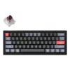 Teclado inalámbrico V4 RGB/CARBON negro V4-B3 Keychron