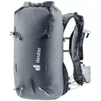 Mochila DEUTER Vertrail 16 — 16 L, Graphite, carga superior, 480 g, 230 mm de ancho