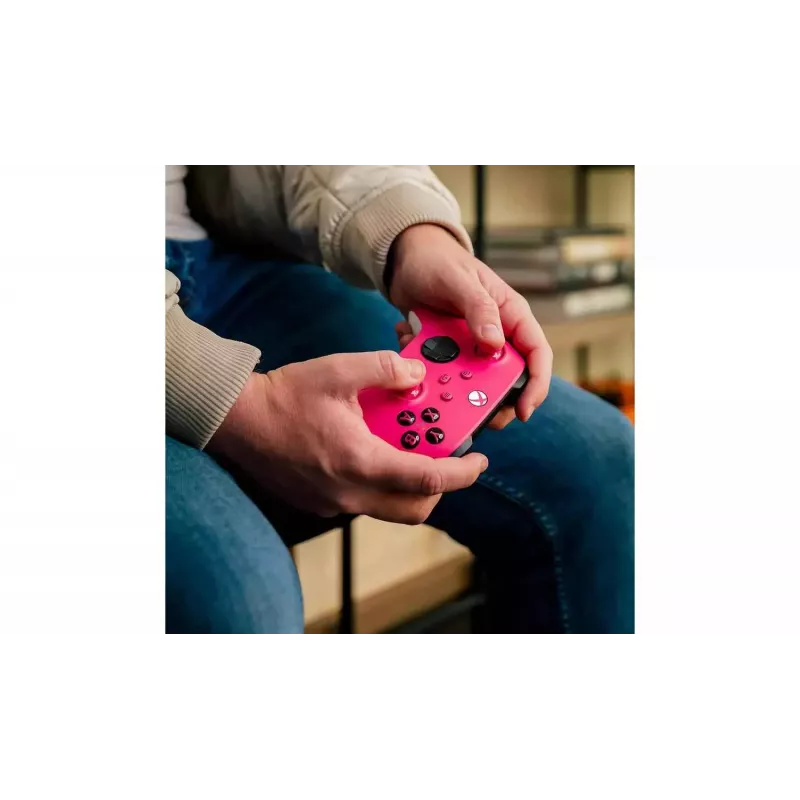 Mando inalámbrico Microsoft Xbox rosa, blanco Bluetooth gamepad analógico / digital Xbox Series S, Android, Xbox Series X, iOS, PC