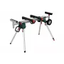 Soporte para sierras de ingletear y tronzar Metabo 629005000 verde acero inoxidable 4 patas