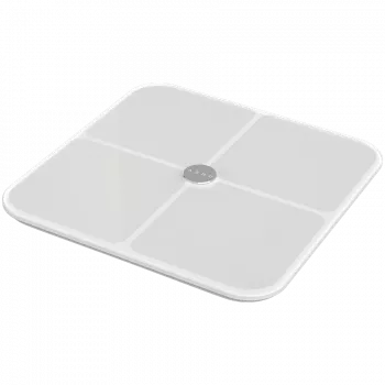 Báscula de grasa corporal AENO BS1S blanca